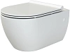 Унитаз подвесной Boheme Bianca белый глянец (без крышки) 963-W