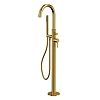 Смеситель для ванны WHITECROSS Y Y1233GLB напольный, брашированное золото