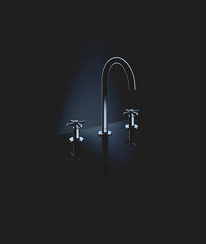 Смеситель для раковины GROHE Atrio New на 3 отверстия, монтаж на бортик, хром (20008003) Смеситель для раковины GROHE Atrio New на 3 отверстия, монтаж на бортик, хром (20008003)