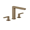 Смеситель для раковины Kludi RENON 42393N175 брашированная бронза