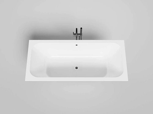 Ванна из искусственного камня Salini ORLANDA AXIS 170x75 покраска по RAL полностью 103223MF S-Stone Ванна из искусственного камня Salini ORLANDA AXIS 170x75 покраска по RAL полностью 103223MF S-Stone