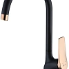 Смеситель для кухни Lemark Bronx LM3705BLR, черный/золото Смеситель для кухни Lemark Bronx LM3705BLR, черный/золото