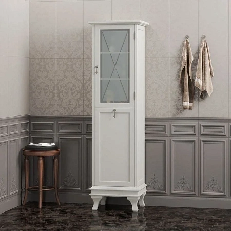 Шкаф-пенал Opadiris Борджи, слоновая кость, правый Z0000012565 Шкаф-пенал Opadiris Борджи, слоновая кость, правый Z0000012565