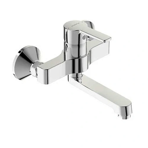 Смеситель для раковины Vidima Uno BA250AA поворотный излив, хром Смеситель для раковины Vidima Uno BA250AA поворотный излив, хром