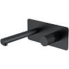 Картинка анонса товара «смеситель для раковины boheme stick black spirale 125-bb.4»
