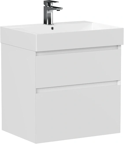 Тумба под раковину Allen Brau Infinity 60 1.210024.WM белый матовый Тумба под раковину Allen Brau Infinity 60 1.210024.WM белый матовый