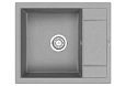 Кухонная мойка Granula 6002, БАЗАЛЬТ, кварц 600х500 Кухонная мойка Granula 6002, БАЗАЛЬТ, кварц 600х500