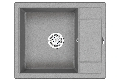 Кухонная мойка Granula 6002, БАЗАЛЬТ, кварц 600х500 Кухонная мойка Granula 6002, БАЗАЛЬТ, кварц 600х500