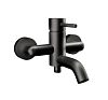Смеситель для ванны Remer X Style X05CFP, чёрный брашированный хром Смеситель для ванны Remer X Style X05CFP, чёрный брашированный хром