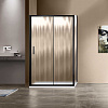 Картинка анонса товара «душевой уголок vincea garda vsr-1g9012chb, 1200x900, черный, стекло шиншилла»