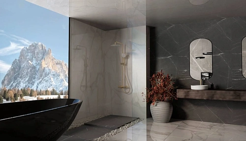 Душевая система Vincea Rondo VSFS-1R1BG с изливом, брашированное золото Душевая система Vincea Rondo VSFS-1R1BG с изливом, брашированное золото