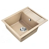 Кухонная мойка Milacio Navarra 60 Cuarzo (MC.77074), бежевый