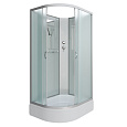 Детальная картинка товара «душевая кабина niagara classic ng-33984-14rbk (900х800х2000) средний поддон (26см) стекло матовое 339844rbk»
