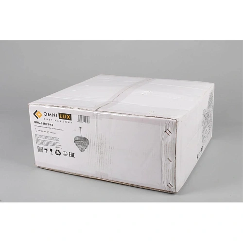 Люстра подвесная Omnilux Fontevivo OML-81903-12 Люстра подвесная Omnilux Fontevivo OML-81903-12