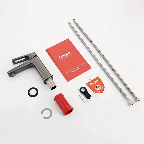Смеситель для раковины Raglo R51.10.09, графит Смеситель для раковины Raglo R51.10.09, графит