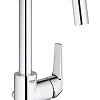 Смеситель для раковины GROHE BauFlow с донным клапаном, L-Size, хром (23753000) Смеситель для раковины GROHE BauFlow с донным клапаном, L-Size, хром (23753000)