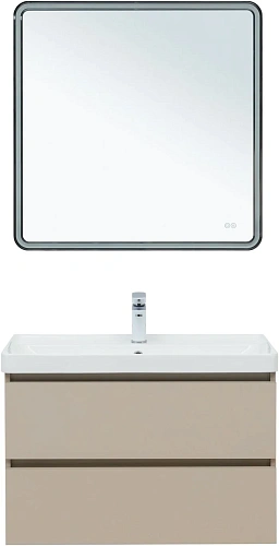 Тумба с раковиной Aquanet Вега 2.0 80 00344754 бежевый Тумба с раковиной Aquanet Вега 2.0 80 00344754 бежевый