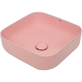 Раковина AQUAme AQM5011 накладная квадратная, цвет розовый матовый 390x390x130 AQM5011MP Раковина AQUAme AQM5011 накладная квадратная, цвет розовый матовый 390x390x130 AQM5011MP