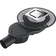 Душевой трап BERGES PLATZ Norma 150х150, хром глянец, S-сифон D50 H60 боковой 091159 Душевой трап BERGES PLATZ Norma 150х150, хром глянец, S-сифон D50 H60 боковой 091159