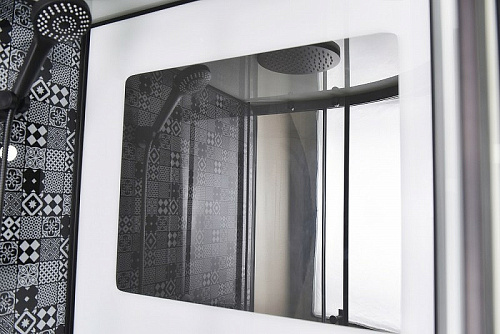 Душевая кабина Esbano ELEGANCIA (ESKBB90CR) полукруглая с крышей ESB-90CR 90x90x210см Душевая кабина Esbano ELEGANCIA (ESKBB90CR) полукруглая с крышей ESB-90CR 90x90x210см