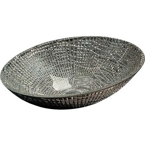 Раковина Boheme серебро 815 хрустальная Раковина Boheme серебро 815 хрустальная