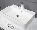 Раковина Boheme керамика прямоугольная под смеситель Белая VALLESSI 874 Раковина Boheme керамика прямоугольная под смеситель Белая VALLESSI 874