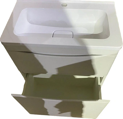 Тумба под раковину Style Line Бергамо мини 60 люкс PLUS белый СС-00002316 Тумба под раковину Style Line Бергамо мини 60 люкс PLUS белый СС-00002316