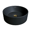 Раковина GROSSMAN Color GR-3013BM (410x410x150) черная матовая Раковина GROSSMAN Color GR-3013BM (410x410x150) черная матовая