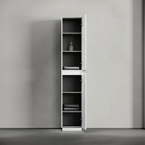 Шкаф-пенал Sancos Libra Floor PLB35FW напольный, белый глянец, 350х300х1870 мм Шкаф-пенал Sancos Libra Floor PLB35FW напольный, белый глянец, 350х300х1870 мм