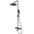 Душевая система Wonzon & Woghand с термостатом, темный графит (WW-88739902-BGM) Душевая система Wonzon & Woghand с термостатом, темный графит (WW-88739902-BGM)