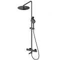 Душевая система Wonzon & Woghand с термостатом, темный графит (WW-88739902-BGM) Душевая система Wonzon & Woghand с термостатом, темный графит (WW-88739902-BGM)