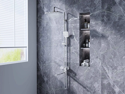 Душевая система Aquatek НИКА AQ2840CR хром Душевая система Aquatek НИКА AQ2840CR хром