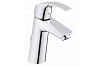 Картинка анонса товара «смеситель для раковины grohe eurosmart с цепочкой и энергосберегающим картриджем, хром (2339410e)»