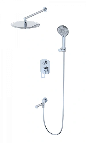 Душевая система Wonzon & Woghand встраиваемая, хром (WW-88939010-CR) Душевая система Wonzon & Woghand встраиваемая, хром (WW-88939010-CR)