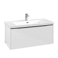 Тумба под раковину Villeroy & Boch Subway 3.0 с подсветкой Brilliant White / Brilliant White C569L0V C569L0VE Тумба под раковину Villeroy & Boch Subway 3.0 с подсветкой Brilliant White / Brilliant White C569L0V C569L0VE