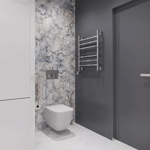 Полотенцесушитель электрический EWRIKA Деметра LP 60х50, хром L 536145 Полотенцесушитель электрический EWRIKA Деметра LP 60х50, хром L 536145