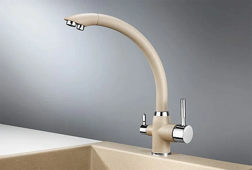 Смеситель для кухни Granula 2167, ПЕСОК Смеситель для кухни Granula 2167, ПЕСОК