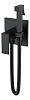 Гигиенический душ Boheme Qubic Matt Black 477-B
