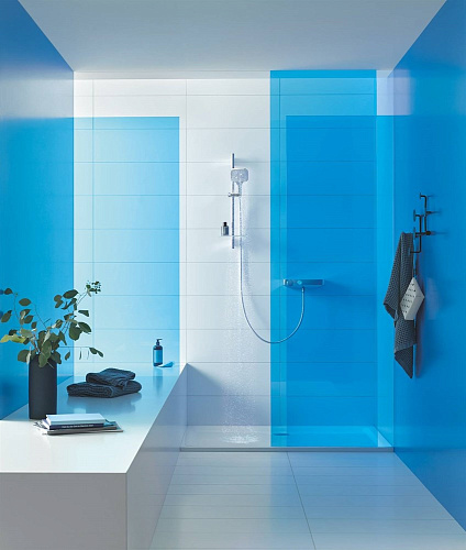 Душевой гарнитур GROHE Rainshower SmartActive 130 Cube (26584000) 3 режима, хром Душевой гарнитур GROHE Rainshower SmartActive 130 Cube (26584000) 3 режима, хром