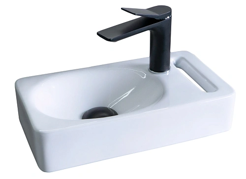 Раковина Gid N9262 61124 подвесная белая 40x22x9 Раковина Gid N9262 61124 подвесная белая 40x22x9