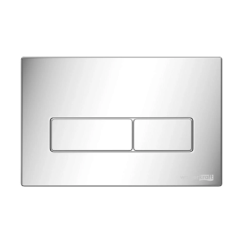 Клавиша смыва WasserKRAFT CH03 хром с клавишей смыва хром Клавиша смыва WasserKRAFT CH03 хром с клавишей смыва хром