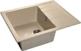 Кухонная мойка GranFest Quadro Q-650 L беж бежевый Кухонная мойка GranFest Quadro Q-650 L беж бежевый