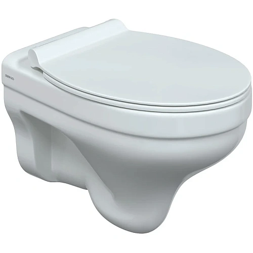 Унитаз подвесной BERGES ALBIT S Rimless сиденье Top Slim SO, микролифт, быстросъемное 082147 Унитаз подвесной BERGES ALBIT S Rimless сиденье Top Slim SO, микролифт, быстросъемное 082147