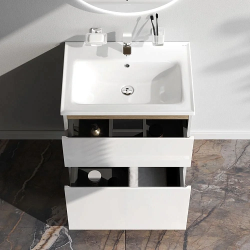 Тумба под раковину AM.PM X-Joy M85AFSX0652WG напольная, 65 см, белый Тумба под раковину AM.PM X-Joy M85AFSX0652WG напольная, 65 см, белый