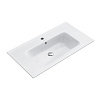 Картинка анонса товара «раковина kerama marazzi piano подвесная/мебельная 85, белая глянцевая pi.wb.85»