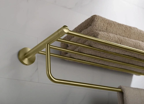 Полотенцедержатель Timo Saona 13058/17 золото матовое Полотенцедержатель Timo Saona 13058/17 золото матовое