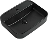 Раковина Aquanet Soul-2-MB 50 накладная, черная матовая SOUL-2-MB Раковина Aquanet Soul-2-MB 50 накладная, черная матовая SOUL-2-MB
