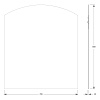 Зеркало Evoform Primary BY 0088 70х80 см со шлифованной кромкой Зеркало Evoform Primary BY 0088 70х80 см со шлифованной кромкой