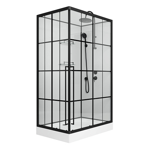 Душевая кабина Niagara Standart ST120/80/15QR/KL/BKT (1200х800х2250) Душевая кабина Niagara Standart ST120/80/15QR/KL/BKT (1200х800х2250)