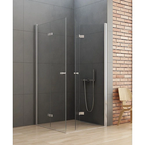 Душевой уголок NEW TRENDY NEW SOLEO 2D 70x100x195 D-0147A/D-0154A хром Душевой уголок NEW TRENDY NEW SOLEO 2D 70x100x195 D-0147A/D-0154A хром